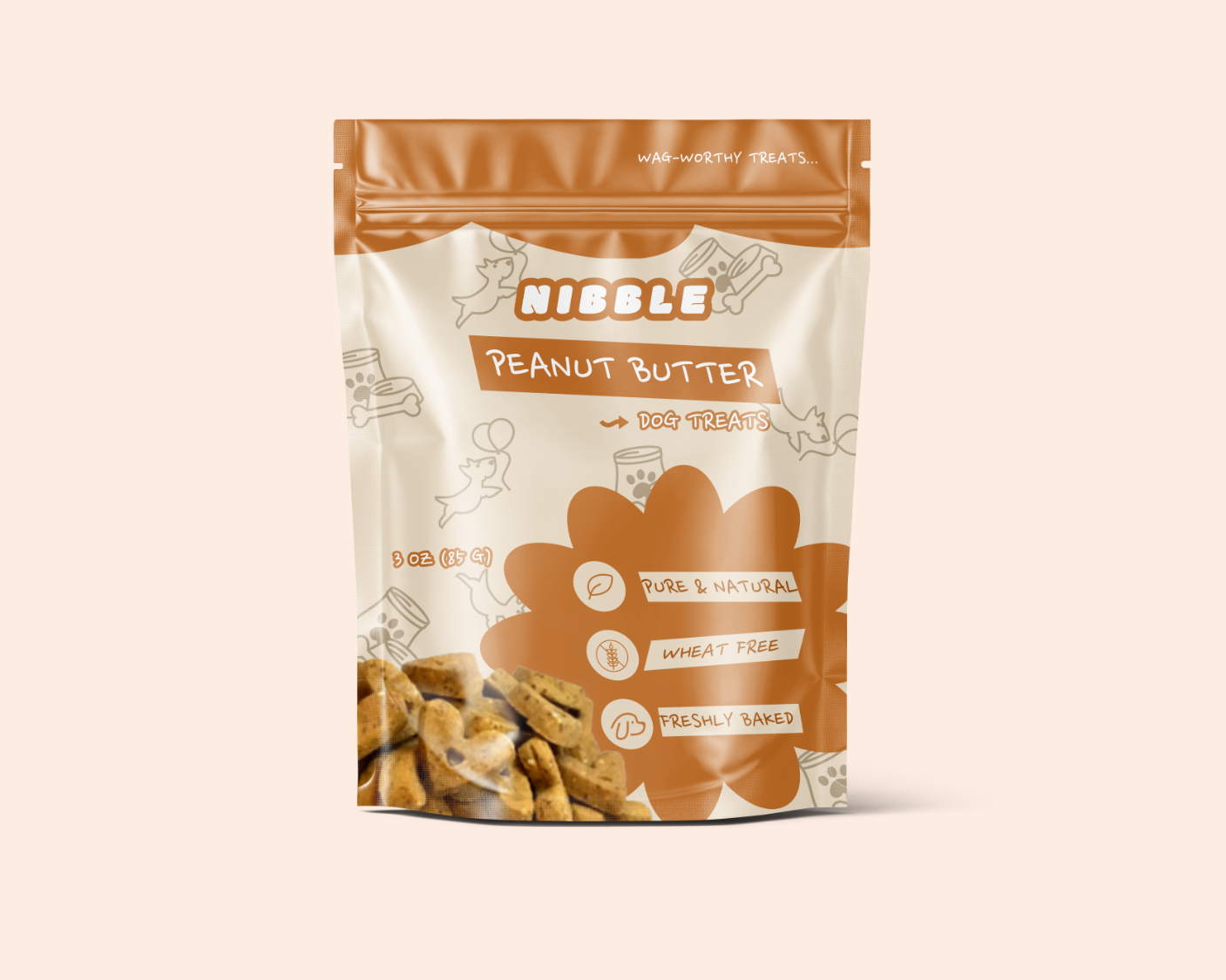 Simply Peanut Butter Crunch Hearts